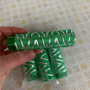 Green Bike Pegs